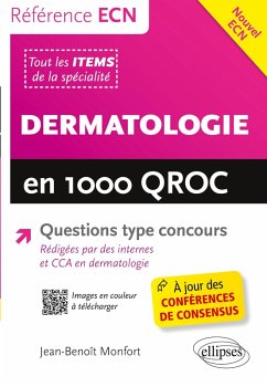 Cover Dermatologie en 1000 QROC