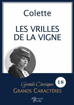 Cover Les vrilles de la vigne de Colette en grands caractères
