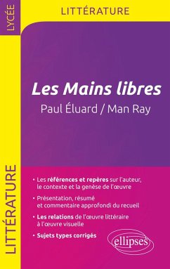 Cover Les Mains libres, Paul Eluard / Man Ray
