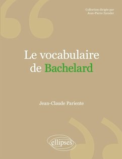 Cover Le vocabulaire de Bachelard
