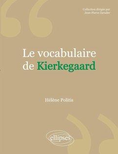 Cover Le vocabulaire de Kierkegaard