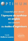 L'essentiel pour réussir l'épreuve de synthèse en anglais aux concours des écoles d'ingénieur