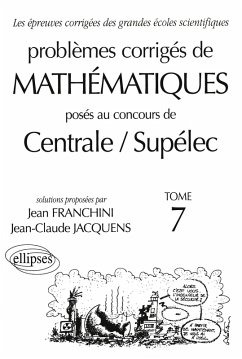 Cover Mathématiques Centrale/Supélec 2000-2001 - Tome 7