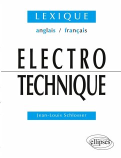 Cover Lexique anglais/français d'Électrotechnique