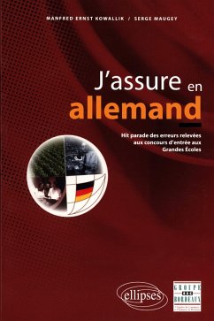 Cover J'assure en allemand