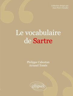 Cover vocabulaire de Sartre (Le)