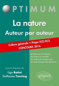 Cover La nature. Auteur par auteur