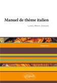 Manuel de thème italien. Licence, Master, Conours