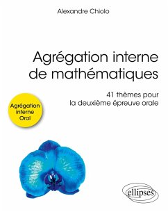 Agrégation interne de mathématiques - Chiolo, Alexandre