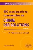 400 manipulations commentées de chimie des solutions volume 1 400 manipulations commentées de chimie des solutions volume 1