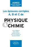 Les épreuves A, B et C corrigées de Chimie et Physique posées à l'agrégation de sciences physiques option chimie de 2009 à 2011 Les épreuves A, B et C corrigées de Chimie et Physique posées à l'agrégation de sciences physiques option chimie de 2009 à 2011