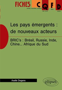 Cover Les pays émergents : de nouveaux acteurs. BRIC's : Brésil, Russie, Inde, Chine... Afrique du Sud