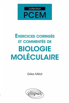 Cover Exercices corrigés et commentés de biologie moléculaire
