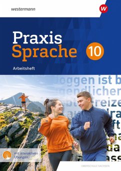 Cover Praxis Sprache. Arbeitsheft 10 mit interaktiven Übungen. Differenzierende Ausgabe. Sachsen