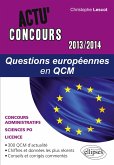 Questions Européennes en QCM 2013-2014