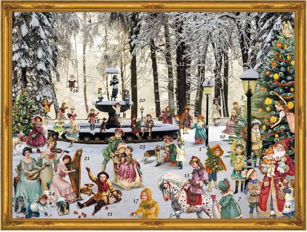 Adventskalender, viktorianisch 