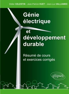Cover Génie électrique et développement durable - résumé de cours et exercices corrigés - CPGE - IUT - BTS - préparation concours