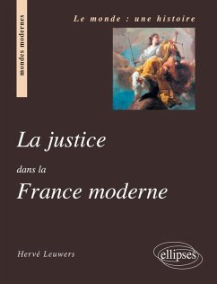 Cover La justice dans la France moderne