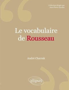 Cover vocabulaire de Rousseau (Le)
