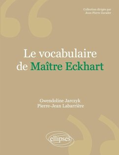 Cover Le vocabulaire de Maître Eckhart
