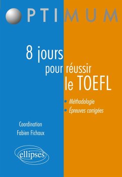 Cover 8 jours pour préparer et réussir le TOEFL
