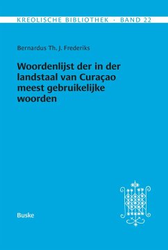 Cover Woordenlijst der in der landstaal van Curacao meest gebruikelijke woorden (eBook, PDF)