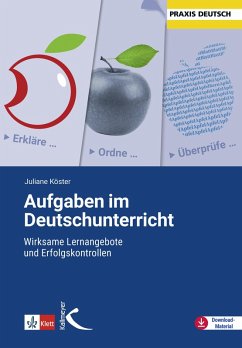 Cover Aufgaben im Deutschunterricht (eBook, PDF)