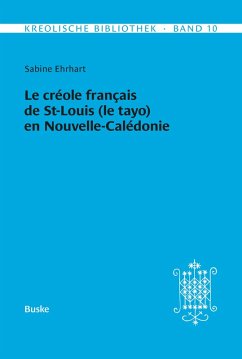 Cover Le créole français de St-Louis (le tayo) en Nouvelle-Calédonie (eBook, PDF)