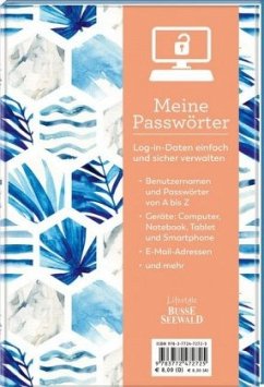 Meine Passwörter (Mängelexemplar) - frechverlag Meine Passwörter (Mängelexemplar) - frechverlag