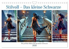 Stilvoll - Das kleine Schwarze (Wandkalender 2026 DIN A4 quer), CALVENDO Monatskalender