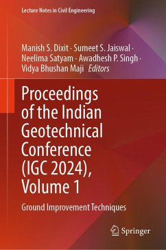 Cover Proceedings of the Indian Geotechnical Conference (IGC 2024), Volume 1 (eBook, PDF)