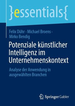Cover Potenziale künstlicher Intelligenz im Unternehmenskontext (eBook, PDF)