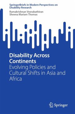 Cover Disability Across Continents (eBook, PDF)