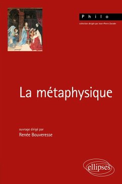 Cover La métaphysique