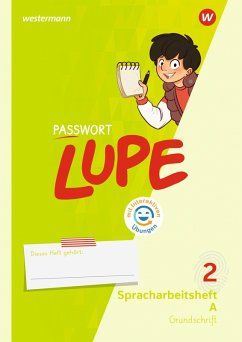 Cover PASSWORT LUPE - Spracharbeitsheft 2 GS mit Interaktiven Übungen