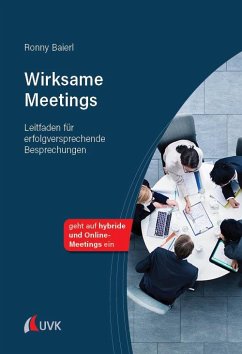 Cover Wirksame Meetings