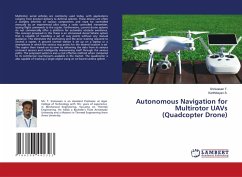 Cover Autonomous Navigation for Multirotor UAVs (Quadcopter Drone)