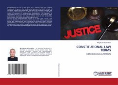 Cover CONSTITUTIONAL LAW TERMS