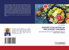 Cover DIETARY EVALUATION OF PRE-SCHOOL CHILDREN