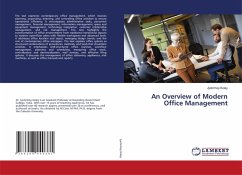 Cover An Overview of Modern Office Management