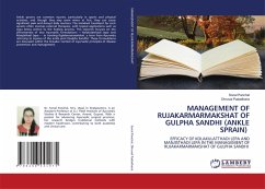 Cover MANAGEMENT OF RUJAKARMARMAKSHAT OF GULPHA SANDHI (ANKLE SPRAIN)