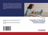 Evaluation of Clustering Techniques for News Recommendation