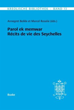 Cover Kreolische Bibliothek 13: Parol ek memwar Récits de vie des Seychelles