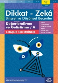 Cover 10-11 Yas Dikkat-Zeka - Bilissel ve Düsünsel Beceriler - A 1. Kitap