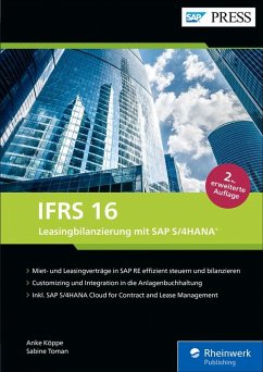Cover IFRS 16 - Leasingbilanzierung mit SAP S/4HANA (eBook, PDF)