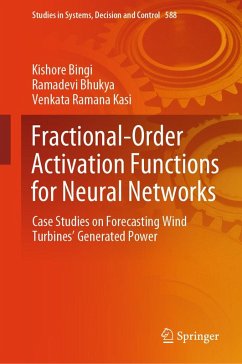 Fractional-Order Activation Functions for Neural Networks (eBook, PDF) - Bingi, Kishore; Bhukya, Ramadevi; Kasi, Venkata Ramana