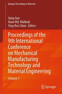 Cover Proceedings of the 9th International Conference on Mechanical Manufacturing Technology and Material Engineering (eBook, PDF)