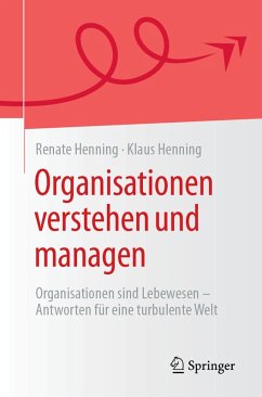 Cover Organisationen verstehen und managen (eBook, PDF)