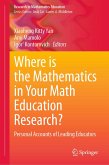 Where is the Mathematics in Your Math Education Research? (eBook, PDF)