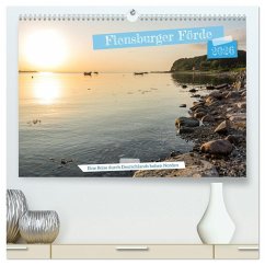 Flensburger Förde: Eine Reise durch Deutschlands hohen Norden (hochwertiger Premium Wandkalender 2026 DIN A2 quer), Kunstdruck in Hochglanz
